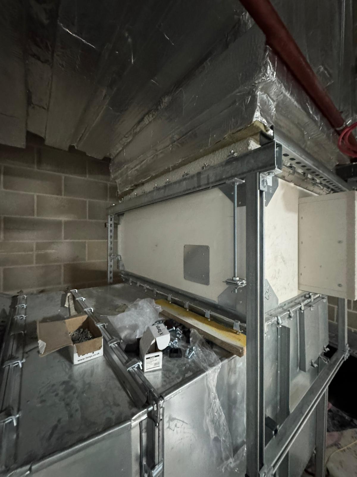 Ductwork installation