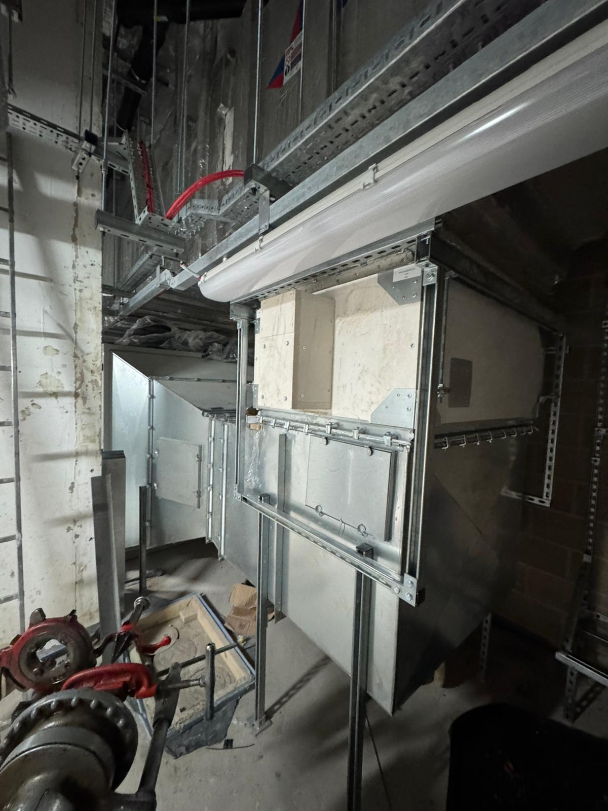 Ductwork installation project 5