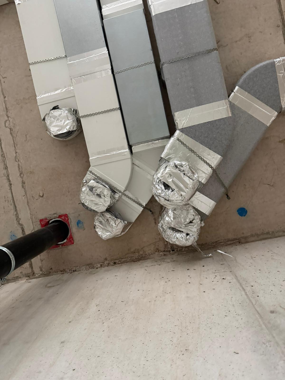 Ductwork installation project 7