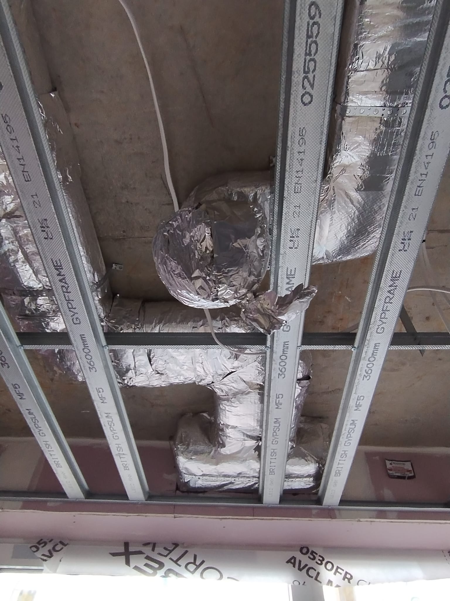 Ductwork installation project 9