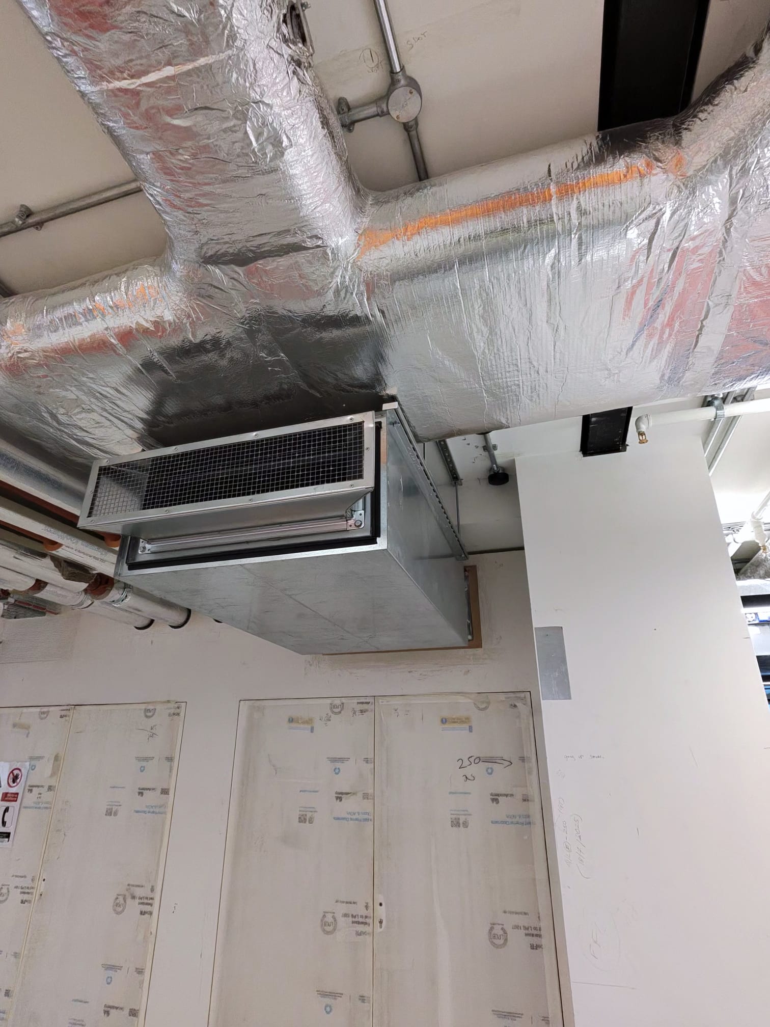Ductwork installation project 11