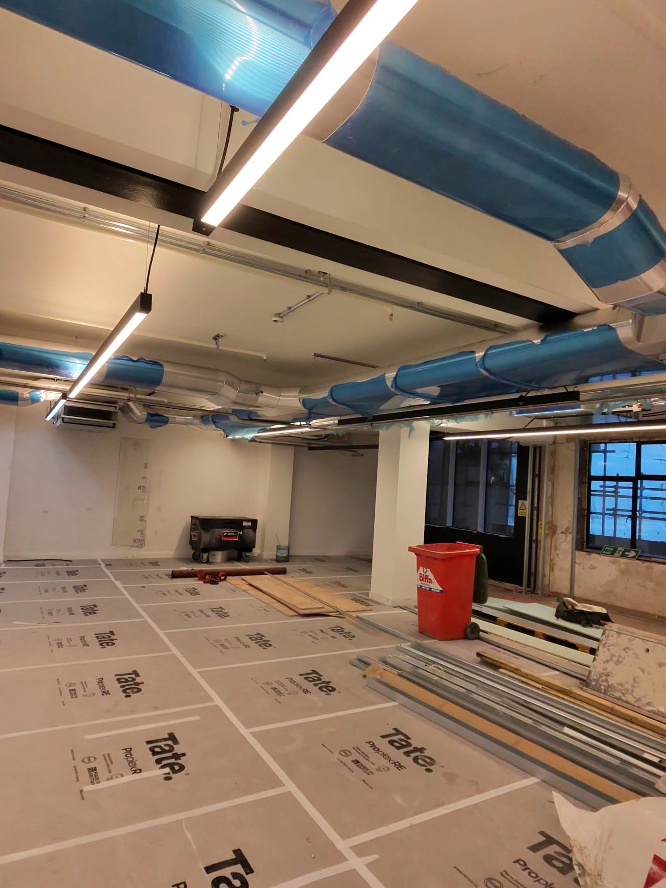 Ductwork installation project 13