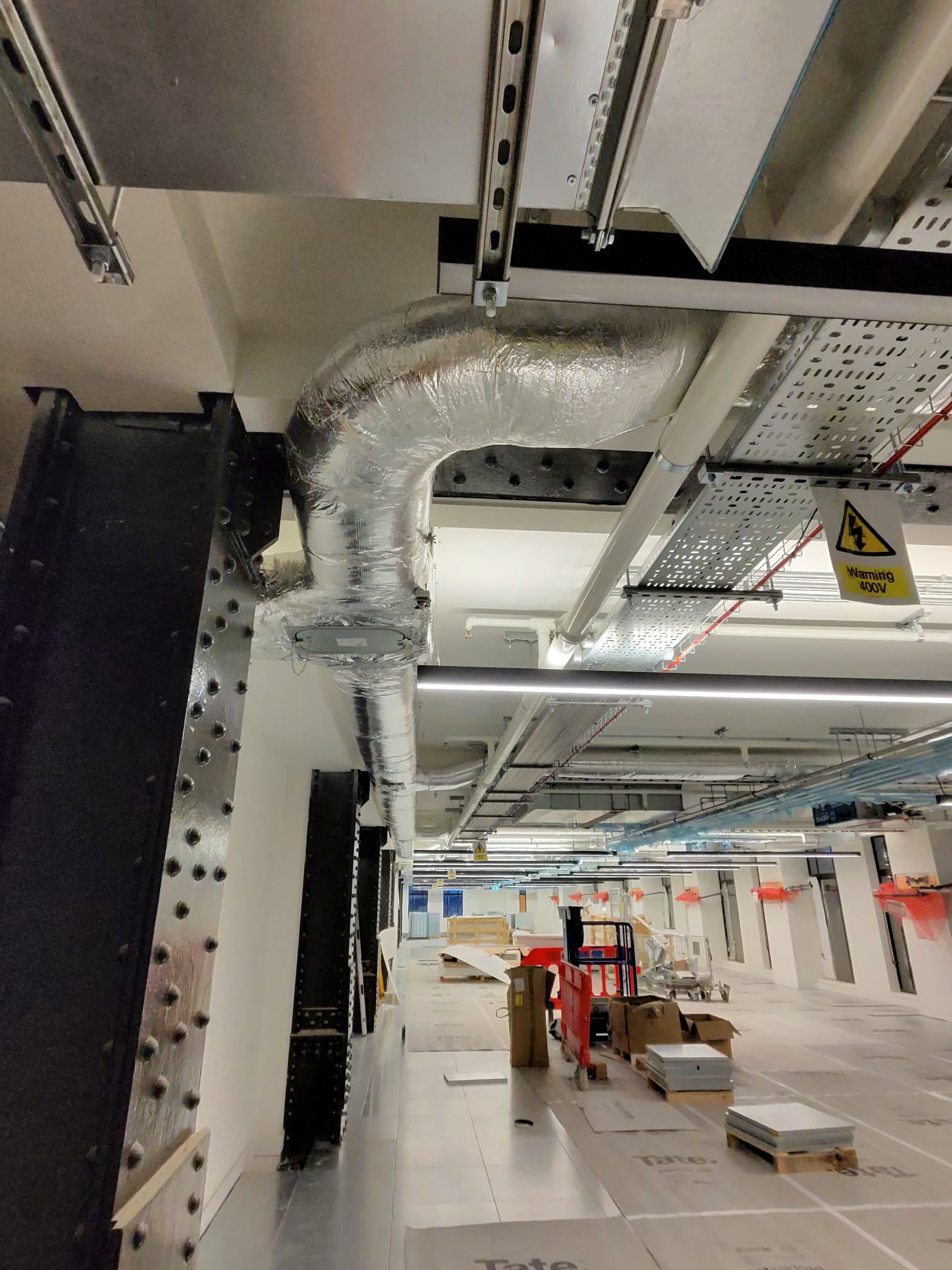 Ductwork installation project 15