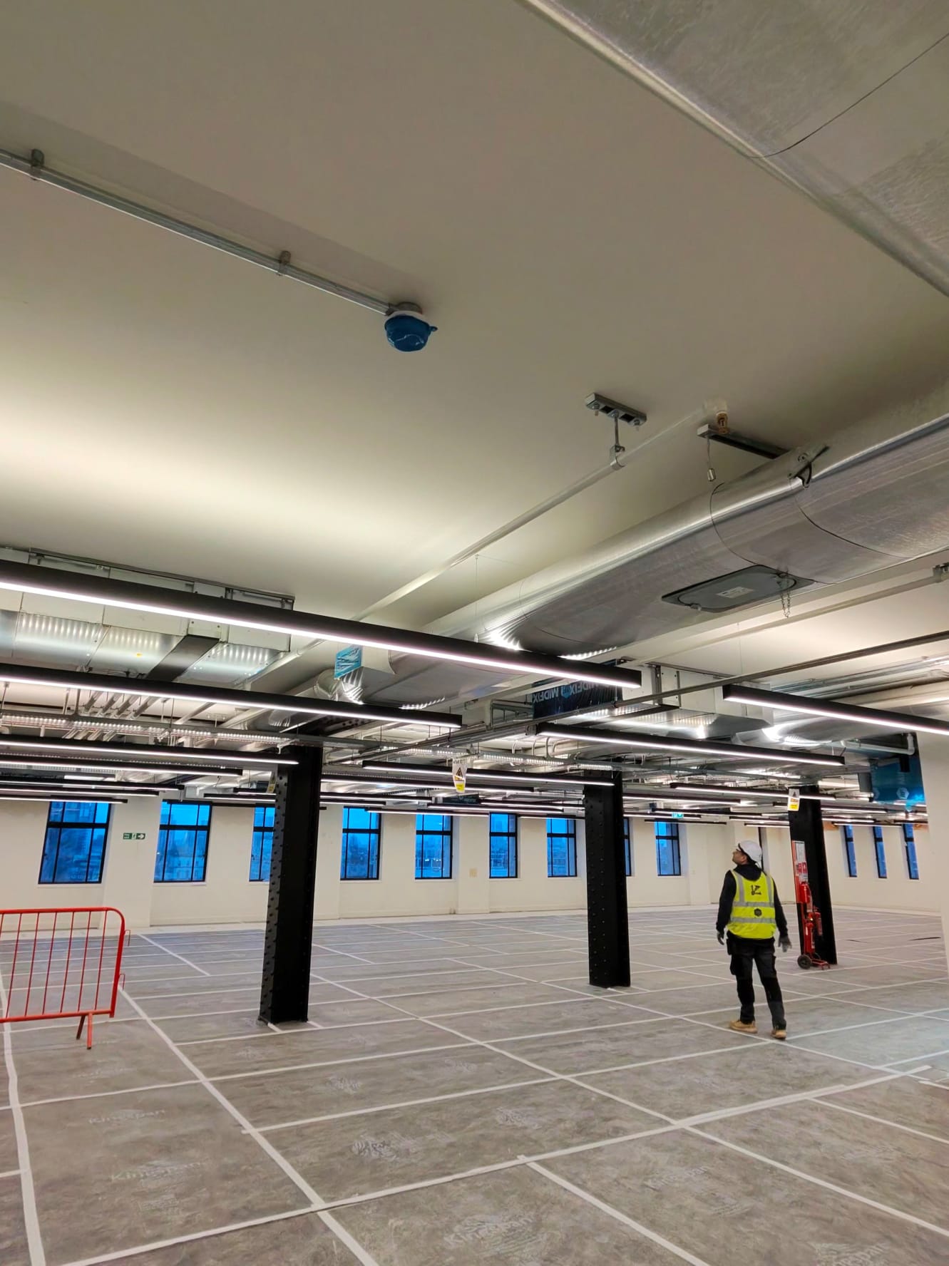 Ductwork installation project 16