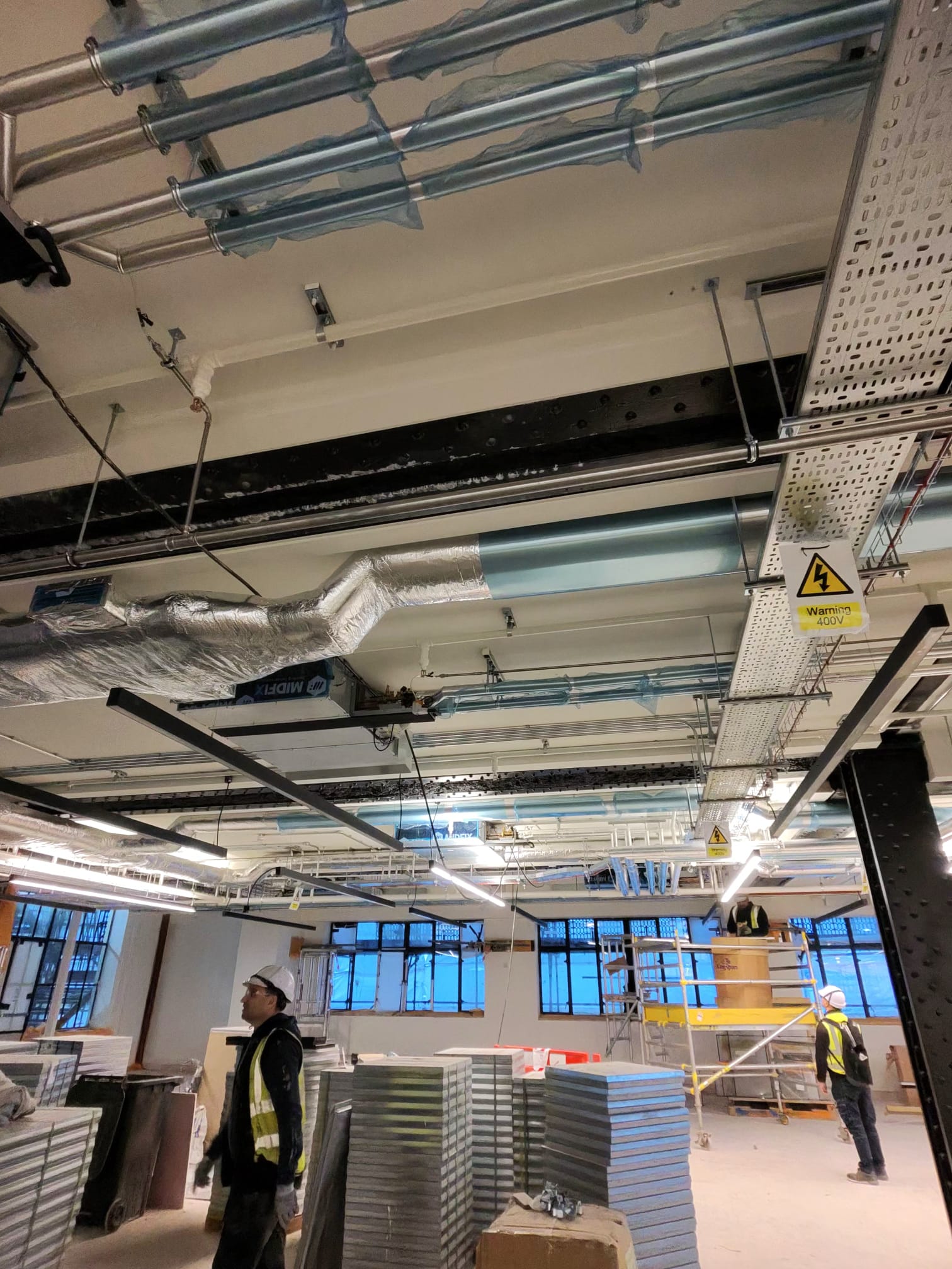 Ductwork installation project 20