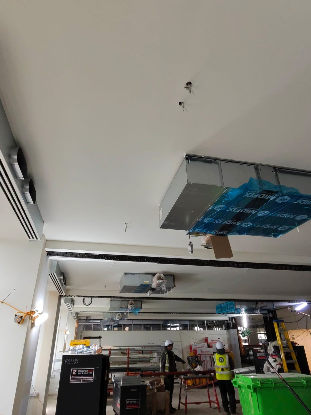 Ductwork installation project 21